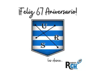 Unión de Rugby del Sur cumple 67 años de vida