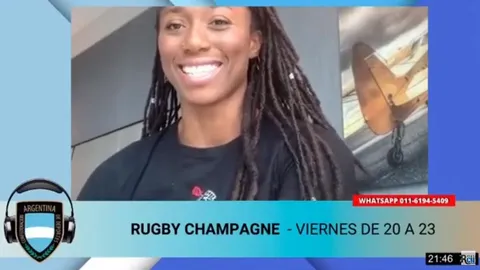 Video: La imperdible charla de Charity Williams con Rugby Champagne Radio