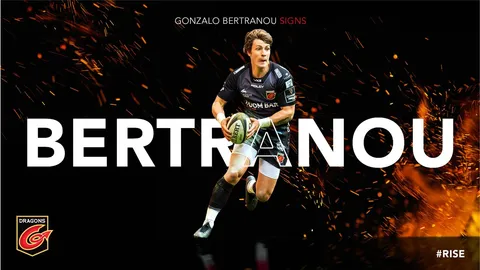 BERTRANOU EXTENDIÓ SU CONTRATO CON DRAGONS