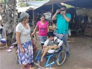 Un sueño hecho realidad: Mauricio Suárez ya tiene su silla de ruedas