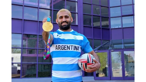 Gastón Revol: "Sueño con colgarme la medalla dorada con la camiseta de Los Pumas 7s en Tokio"