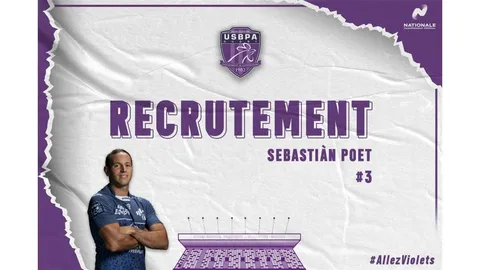 SEBASTIÁN POET JUGARÁ EN USBPA RUGBY