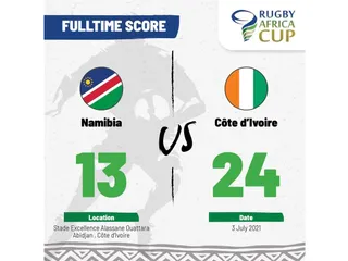 Costa de Marfil sorprendió a Namibia en la Copa África