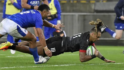 LOS MAORÍ ALL BLACKS FUERON MÁS CONTUNDENTES Y SE LLEVARON LA VICTORIA