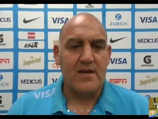 Mario Ledesma: "Fue muy corto el tiempo de preparación y nos encontramos con diferentes realidades de los jugadores"