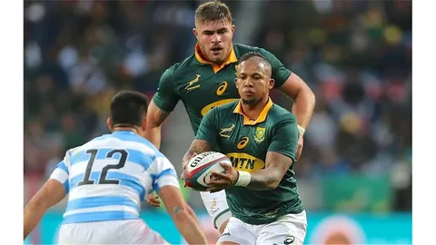Elton Jantjies es el goleador del Rugby Championship tras la primera fecha