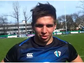 Justo Piccardo: "Lo mejor fue la intensidad y aprovechar las oportunidades que tuvimos"