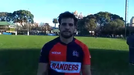 Facundo Gibert: «Nos planteamos salir a buscarlo en el entretiempo y por suerte se vio en el resultado»