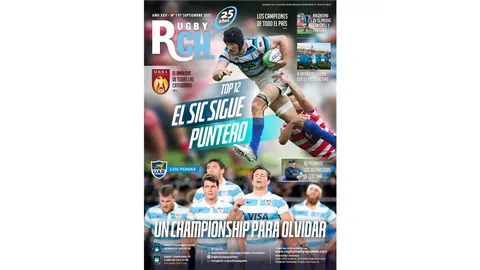 Ya se encuentra disponible la revista Rugby Champagne