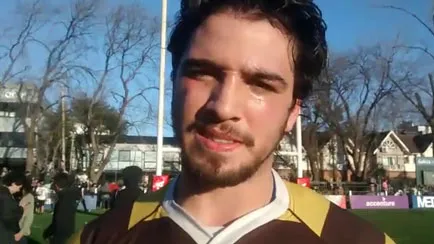 Julián Rebussone: «Nos habíamos propuesto la revancha del partido pasado»