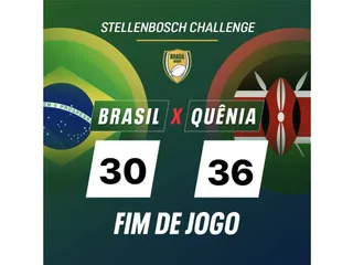 BRASIL VOLVIÓ A PERDER POR POCO MARGEN EN LA STELLENBOSCH CHALLENGE