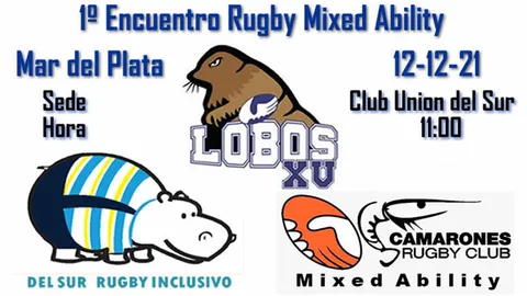 1º Encuentro de Rugby Mixed Ability en Mar del Plata