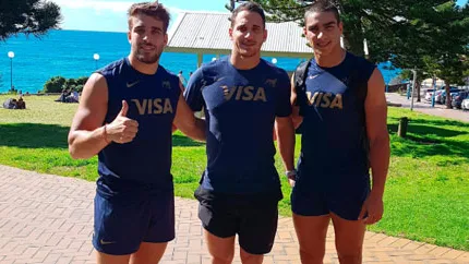 Los Pumas llegaron a Australia