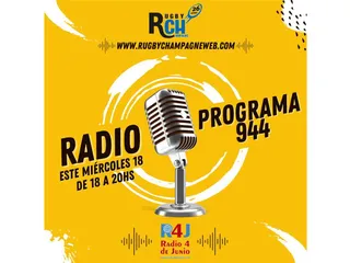 Hoy un nuevo programa de Rugby Champagne Radio