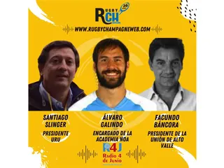REVIVÍ EL PROGRAMA DE RUGBY CHAMPAGNE RADIO