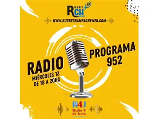 HOY: NUEVO PROGRAMA DE RUGBY CHAMPAGNE RADIO DESDE SANTIAGO DEL ESTERO
