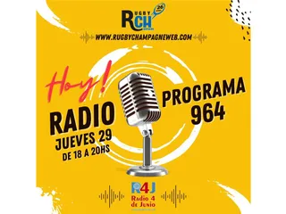 ¡JUEVES DE RCH RADIO! TODA LA ACTUALIDAD DEL RUGBY Y LAS MEJORES ENTREVISTAS