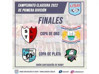 EL DOMINGO SE JUGARÁ LA FINAL DE LA COPA DE ORO EN LA UNIÓN SANTIAGUEÑA DE RUGBY