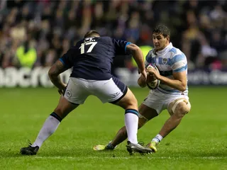 LA DERROTA DE LOS PUMAS ANTE ESCOCIA EN IMÁGENES