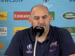 La palabra de Mario Ledesma y Tomás Cubelli en conferencia de prensa luego del triunfo de Los Pumas
