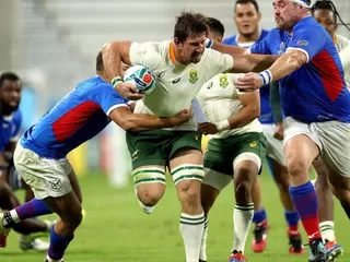 Sudáfrica fue sólido y derrotó a Namibia