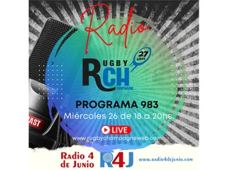 RCH RADIO: SEIS INVITADOS EN UN PROGRAMA LLENO DE RUGBY NACIONAL
