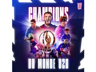FRANCIA ES NUEVO TRICAMPÉON DEL RUGBY JUVENIL M20