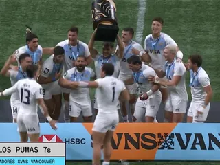 LOS PUMAS SEVEN DERROTARON A NUEVA ZELANDA Y SON CAMPEONES EN VANCOUVER