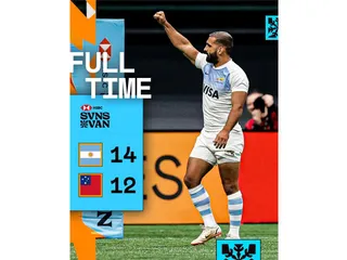 LOS PUMAS SEVENS LE GANARON A SAMOA Y SON SEMIFINALISTAS EN VANCOUVER