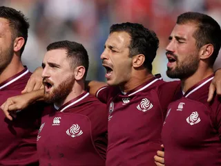 Alineación confirmada de Georgia para enfrentar a Fiji