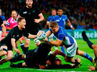 Alineación de Namibia para jugar contra los All Blacks
