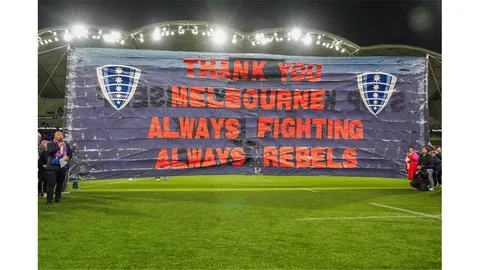 MELBOURNE REBELS SE DESPIDE DEL SUPER RUGBY AL FINAL DE LA TEMPORADA