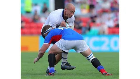 Sergio Parisse se mostró muy enojado por la suspensión del partido frente a los All Blacks