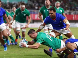 Irlanda derrotó a Samoa y clasificó a los cuartos de final