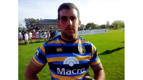 Ignacio Gastaldi: "Me voy conforme con el partido que hicimos en ataque, pero fallamos en la defensa"