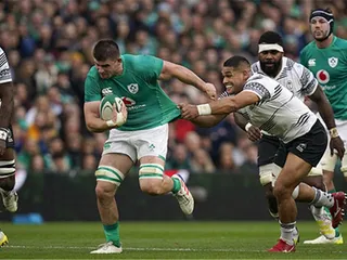 IRLANDA MOSTRÓ SU JERARQUÍA Y GOLEÓ A FIJI