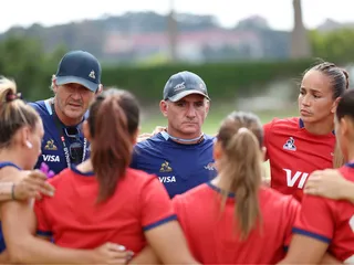 DESDE LAS 10.33HS DEBUTAN LAS YAGUARETÉS ANTE HONG KONG CHINA EN CIUDAD DEL CABO