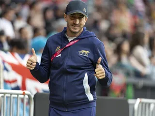 EL PADRE DE LA CRIATURA SE LLAMA SANTIAGO GÓMEZ CORA. SU EMOCIÓN Y SIMPLEZA SON EL ORGULLO DEL RUGBY ARGENTINO