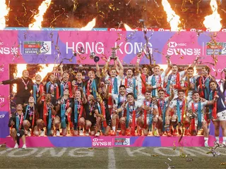 LOS PUMAS 7S SON TRICAMPEONES DEL CIRCUITO, GANARON LA DORADA POR PRIMERA VEZ EN HONG KONG Y FRANCIA... SEGUNDO