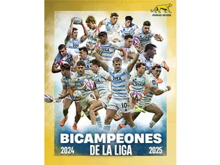 LOS PUMAS SEVEN SON LOS BICAMPEONES 2024-25 DEL CIRCUITO MUNDIAL EN SU FASE REGULAR