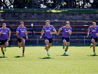 LAS IMÁGENES DEL CAPTAIN´S RUN DE LOS PUMAS EN SIDNEY