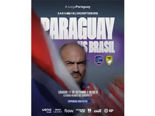 PARAGUAY ENFRENTARÁ EN ASUNCIÓN A BRASIL EN EL PARTIDO DE IDA PARA CLASIFICAR AL CUADRANGULAR FINAL POR EL PASAJE 24 AL MUNDIAL