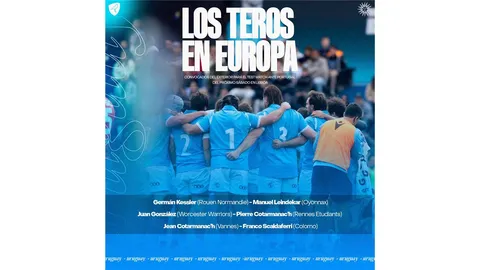 LOS TEROS Y SU PLANTEL PARA LA VENTANA DE NOVIEMBRE CON UN APERTURA FRANCÉS Y VARIOS ARGENTINOS