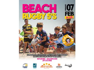 EL BEACH RUGBY 5´S VUELVE A MONTE HERMOSO