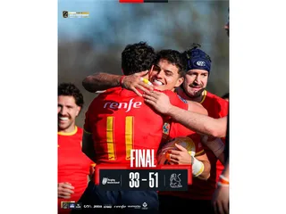 ESPAÑA DERROTÓ A PAÍSES BAJOS EN EL ARRANQUE DE LA RUGBY EUROPE CHAMPIONSHIP