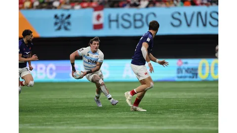 FRANCIA DERROTÓ A LOS PUMAS 7S QUE JUGARÁN POR EL QUINTO PUESTO EN VANCOUVER