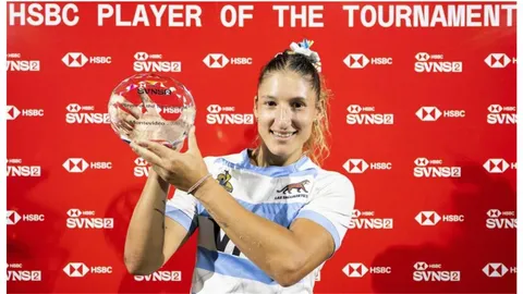 MARÍA VIRGINIA BRÍGIDO FUE LA MEJOR JUGADORA DEL SEVEN DE MONTEVIDEO