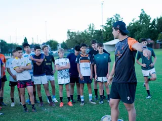 TARUCAS VISITÓ CLUBES TUCUMANOS Y COMPARTIÓ UNA JORNADA FORMATIVA