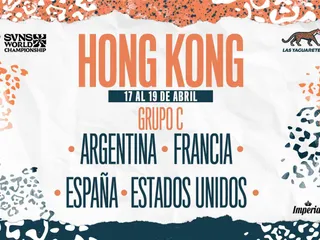 LAS YAGUARETÉS CON LOS HORARIOS DEFINIDOS PARA EL SEVEN DE HONG KONG