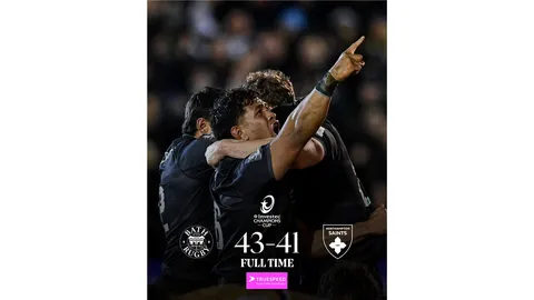 CON LA PRESENCIA DE SANTIAGO CARRERAS EL BATH VENCIÓ A NORTHAMPTON EN LA CHAMPIONS CUP